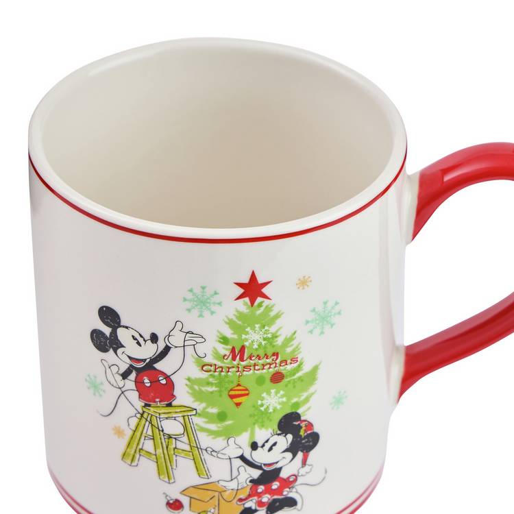 Disney Mickey Mouse festive stoneware mug 470ml (British brand)