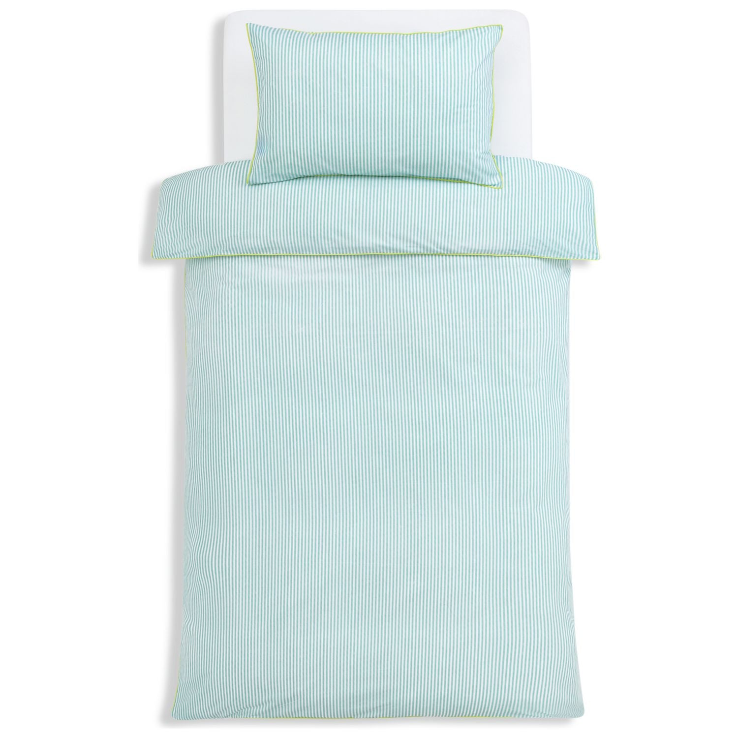 Habitat Stripe Piped Kids Bedding Set - Single