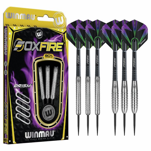 Winmau Foxfire darts twin pack 23g 24g - British product