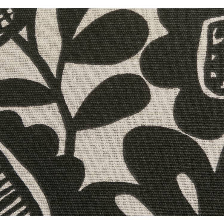 Habitat x Scion monochrome Kukkia cushion 43cm, imported from the UK