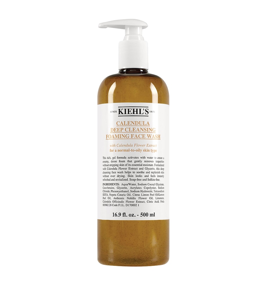 Kiehl's Calendula Deep Cleansing Foaming Facial Wash 500ml, UK version