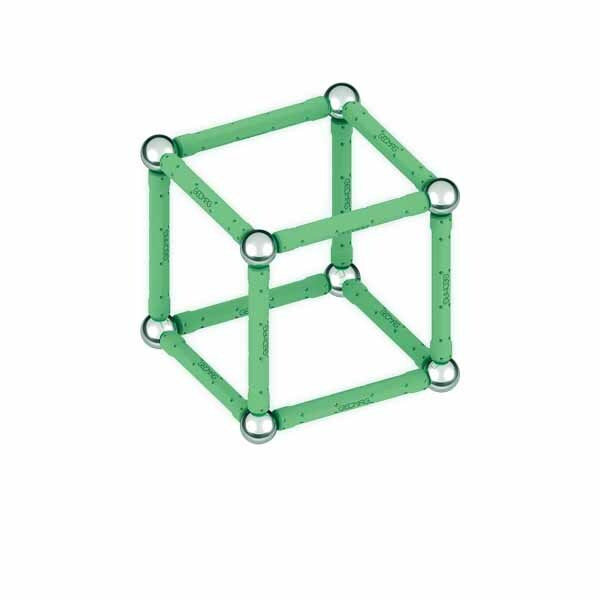 Geomag Glow magnetic building set 25 pieces - British product