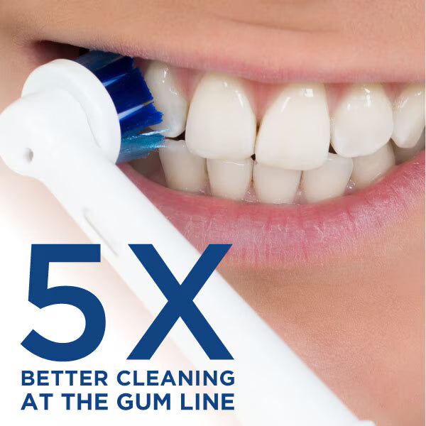 Superdrug ProCare Total Clean electric toothbrush replacement heads 8-pack (British brand)