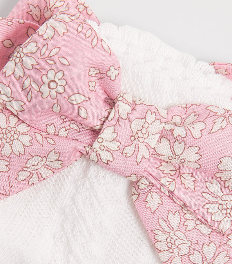 Patachou Liberty Print baby socks 0-24 months, imported from the UK