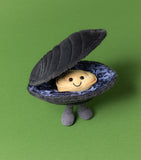 Jellycat mussel plush toy Michelle Mussel 17cm, UK version