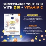 NIVEA Q10 Energy Instant Recharge Face Sheet Mask - 1 sheet GOODS Superdrug   