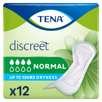 ASDA Tena Discreet Normal Incontinence Pads x 12- Buy online at McGrocer
