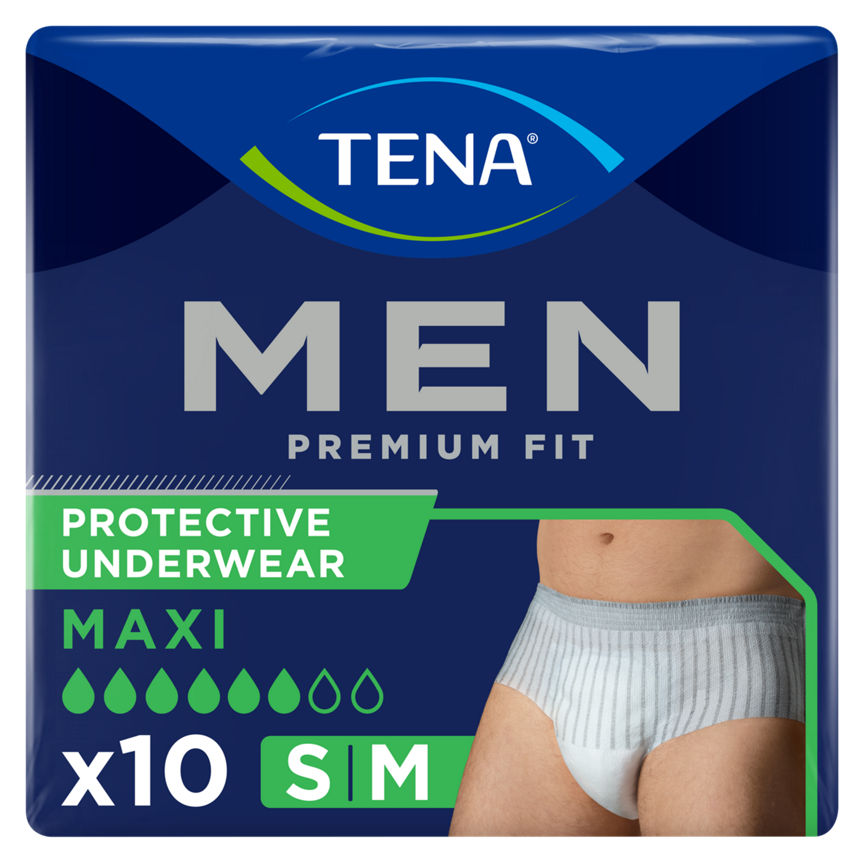 Tena Men Premium Fit Medium Bladder Weakness Pants