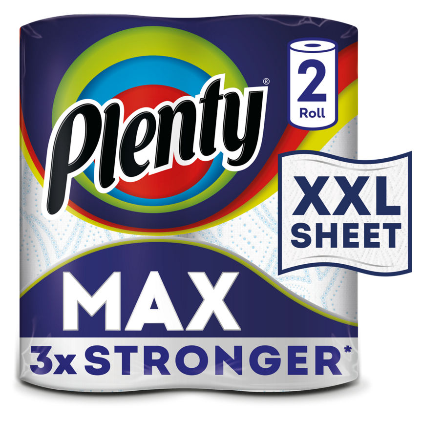 Plenty Max The Extra Big One Kitchen Towel 2 rolls