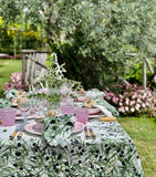 Summerill & Bishop L'Olivier linen tablecloth 165cm x 380cm (British brand)