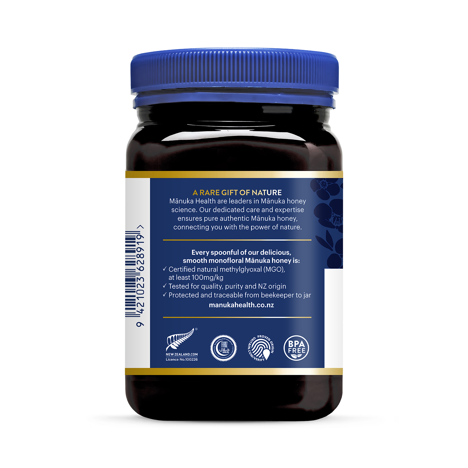 Manuka Health MGO 100+ manuka honey 500g - British product