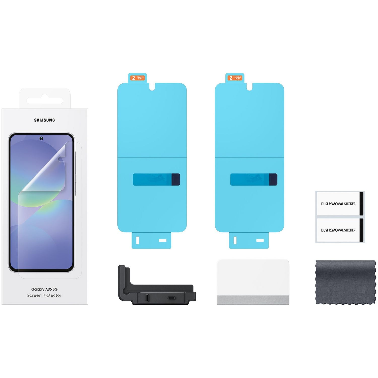 Samsung Galaxy A36 screen protector - British product