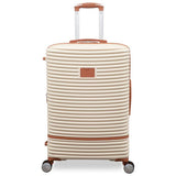 IT Luggage hard suitcase cream expandable medium, imported from the UK