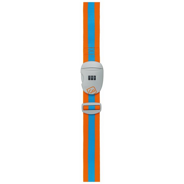 Go Travel 3 dial combination luggage strap adjustable (British brand)