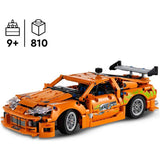 LEGO Fast and Furious Toyota Supra MK4 building set 810 pieces, imported from the UK