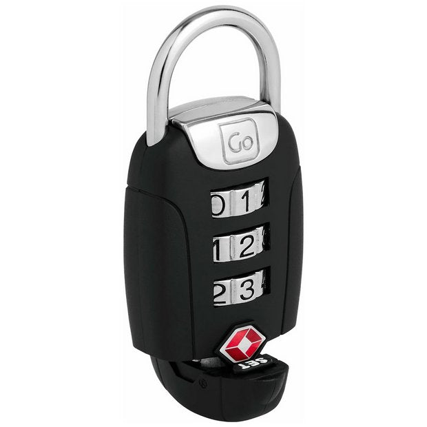Go Travel TSA combination lock big dial - British product