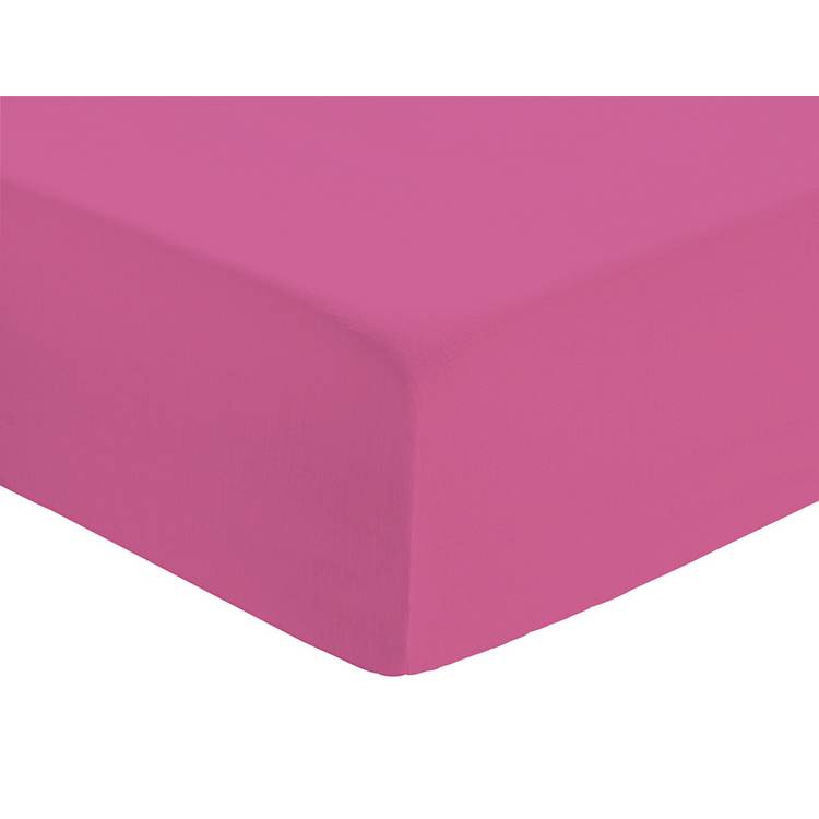 Habitat cerise fitted sheet single, imported from the UK