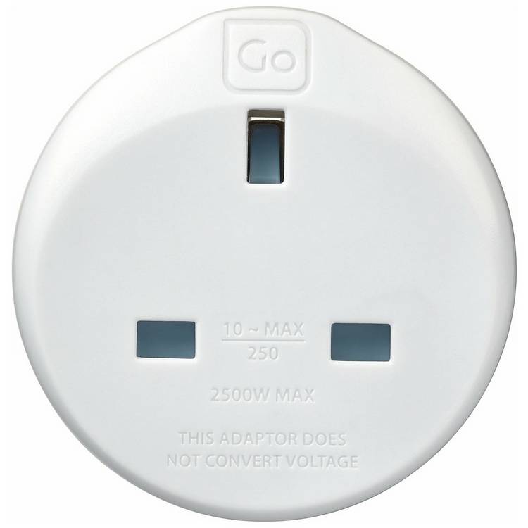 Go Travel travel adaptor set of 2 (British brand)
