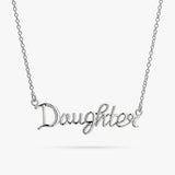 Revere sterling silver daughter necklace 16 inch - British product