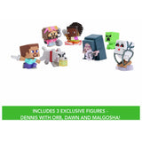 Mattel Overworld Battle Pack 7 mini figures (British brand)