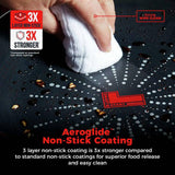 Tower Smart Start Classic 28cm aluminium frying pan black (British brand)