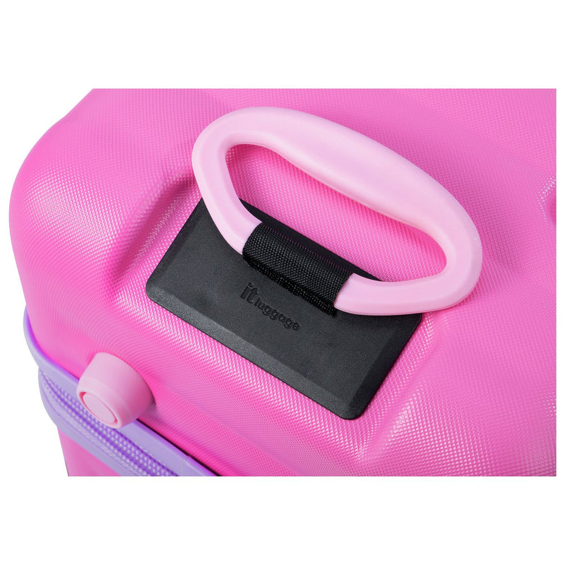 IT Luggage kids cabin suitcase pink, UK version