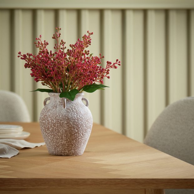 Argos Home artificial red berry plant 28cm (British brand)