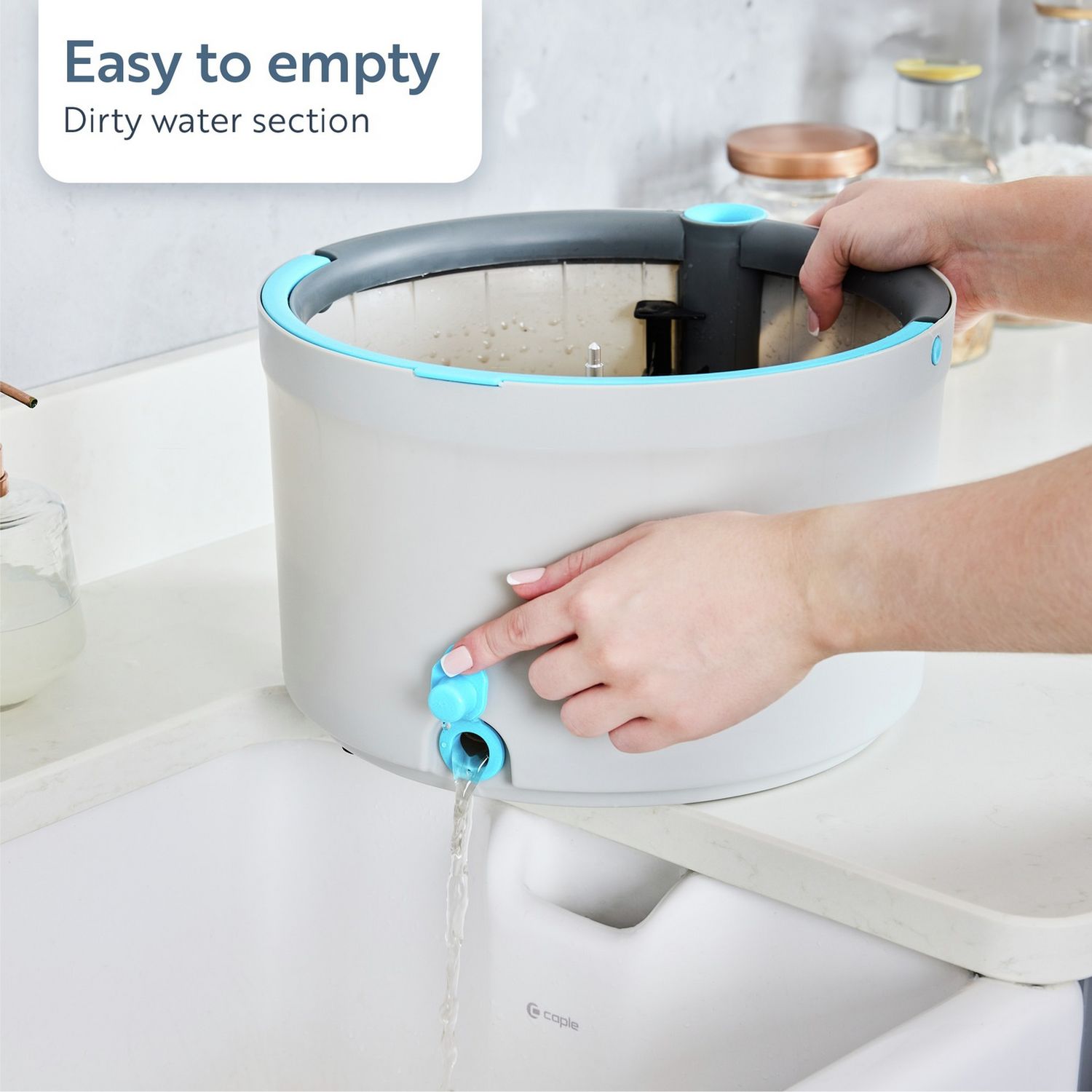 Minky Opti Clean spin mop with refill head, UK version