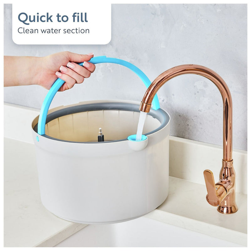Minky Opti Clean spin mop with refill head, UK version