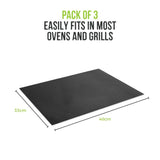 Tower oven liners set of 3 40cm x 33cm, imported from the UK