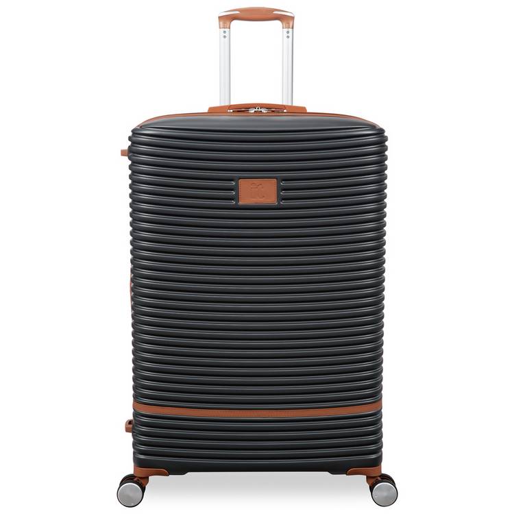 IT Luggage expandable hard suitcase charcoal large, UK version