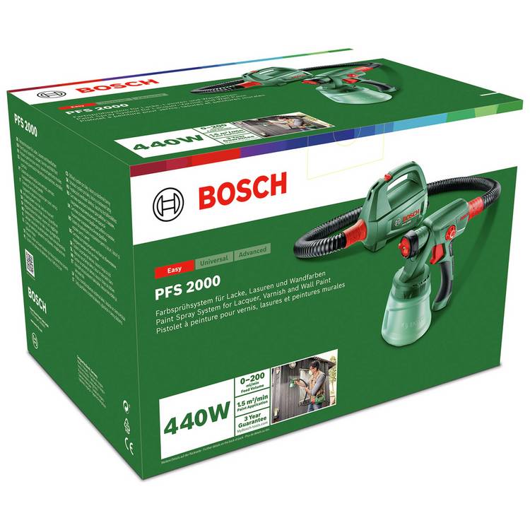 Bosch paint sprayer 440W - British product