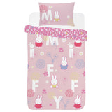 Miffy pink bedding set single, imported from the UK