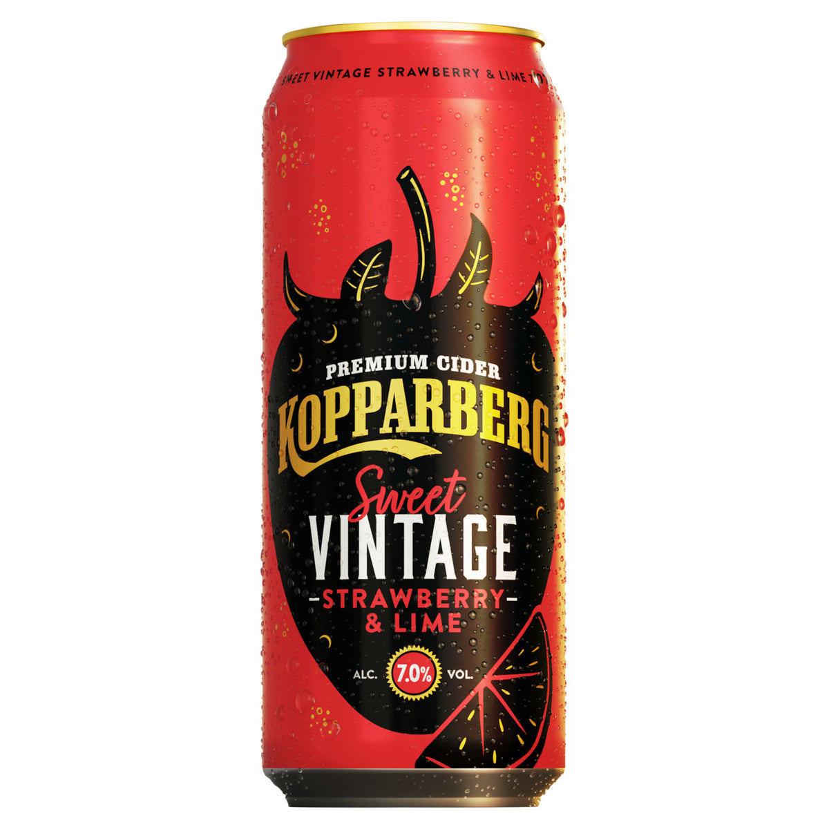 Kopparberg sweet vintage strawberry lime cider 500ml - British product