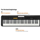 Casio CT-S100AD keyboard bundle stand headphones, imported from the UK