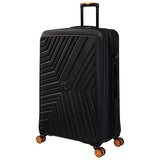 IT Luggage expandable hard suitcase XL black - British product