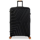 IT Luggage expandable hard suitcase XL black - British product