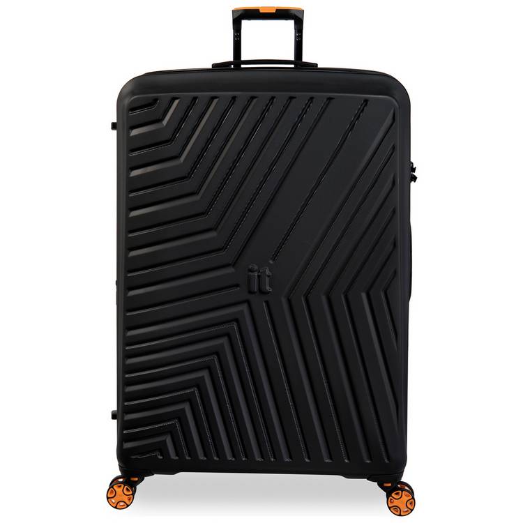 IT Luggage black small hard suitcase, imported from the UK