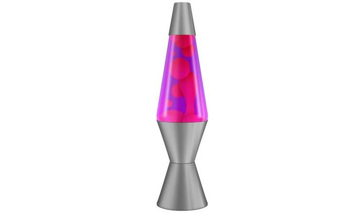 Lava 14.5in Fuchsia Mirage Lamp - Pink & Violet GOODS Argos