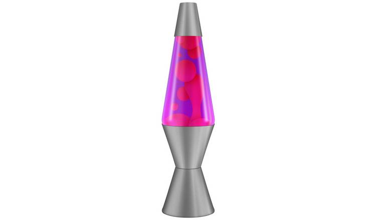 Lava 14.5in Fuchsia Mirage Lamp - Pink & Violet