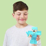 Heroes of Goo Jit Zu Minecraft Steve action figure H24.5cm - British product