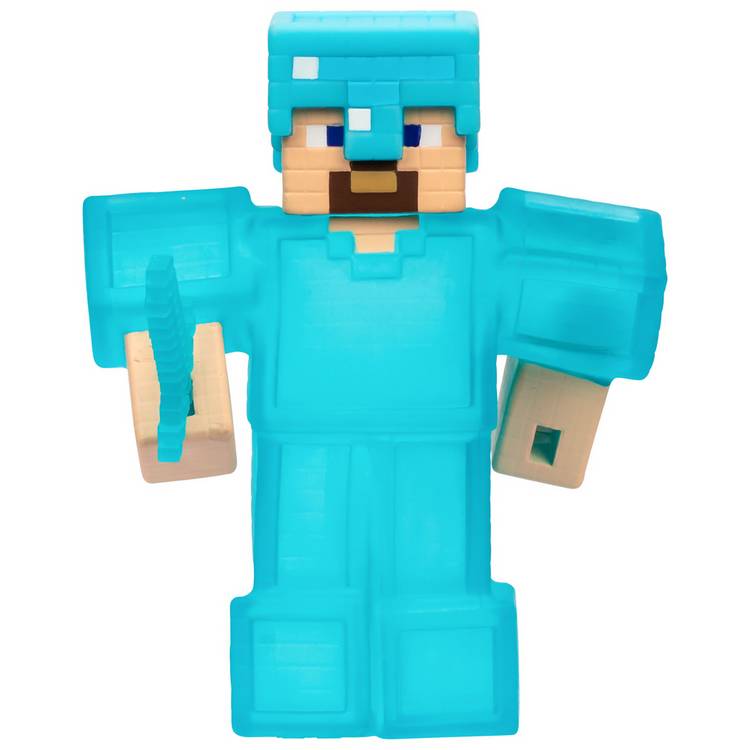 Heroes of Goo Jit Zu Minecraft Steve action figure H24.5cm - British product