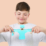 Heroes of Goo Jit Zu Minecraft Steve action figure H24.5cm - British product