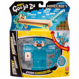 Heroes of Goo Jit Zu Minecraft Steve action figure H24.5cm - British product