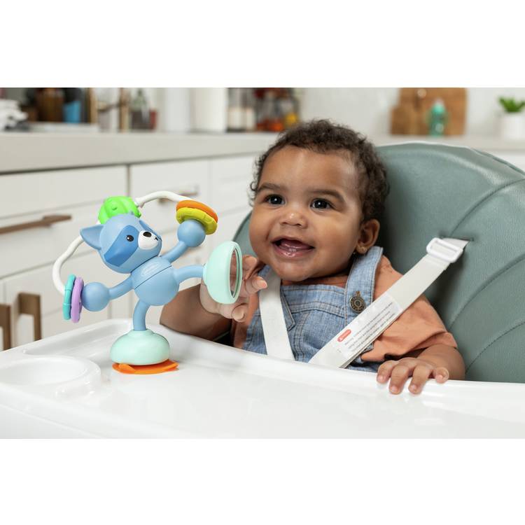 Infantino Stick And Spin Pal Racoon baby suction toy (British brand)