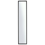 Home Essentials black cheval mirror 150x30cm - British product