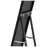 Home Essentials black cheval mirror 150x30cm - British product