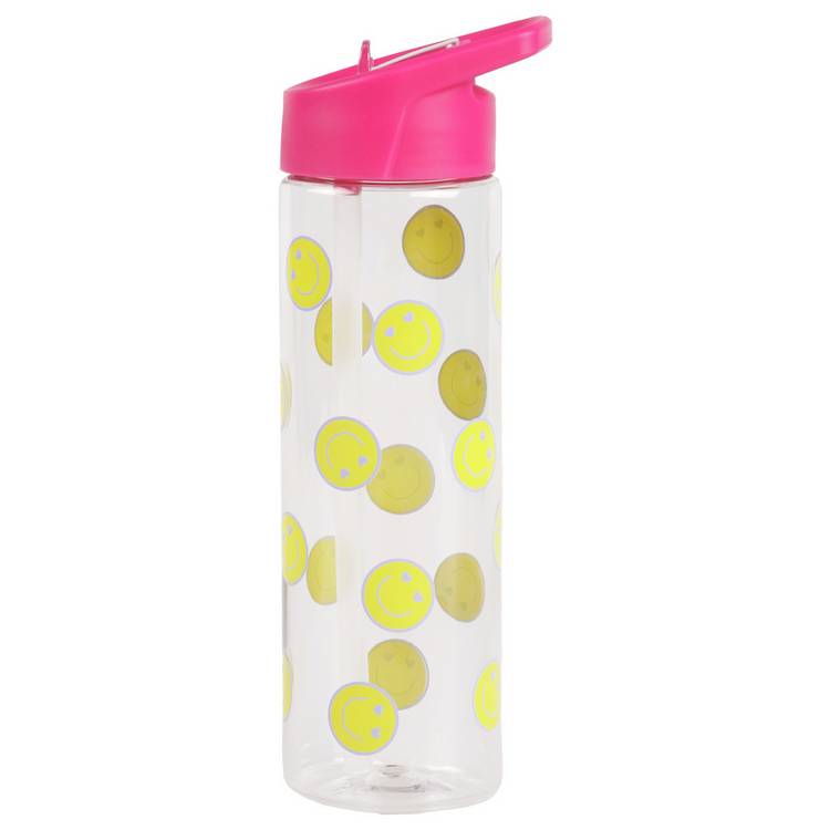 Home Smile face sipper water bottle 700ml, UK version