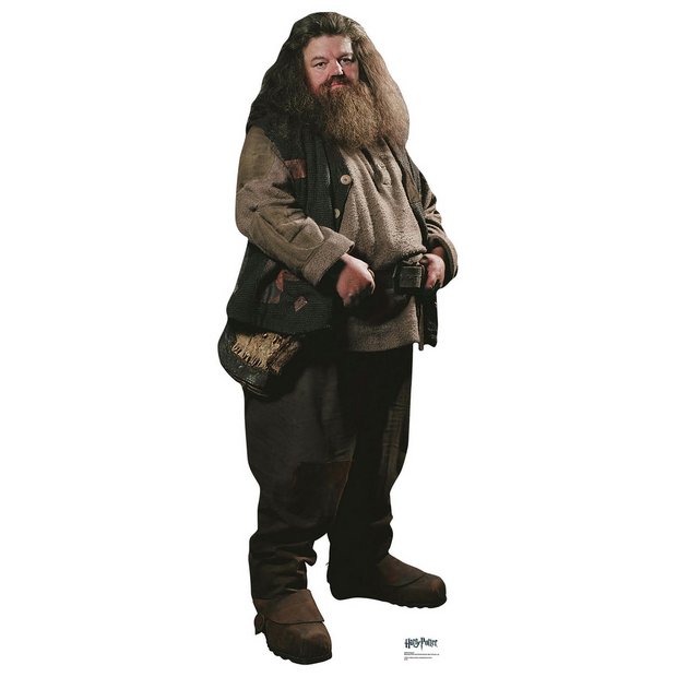 Star Cutouts lifesize Hagrid cardboard cutout H195cm, imported from the UK