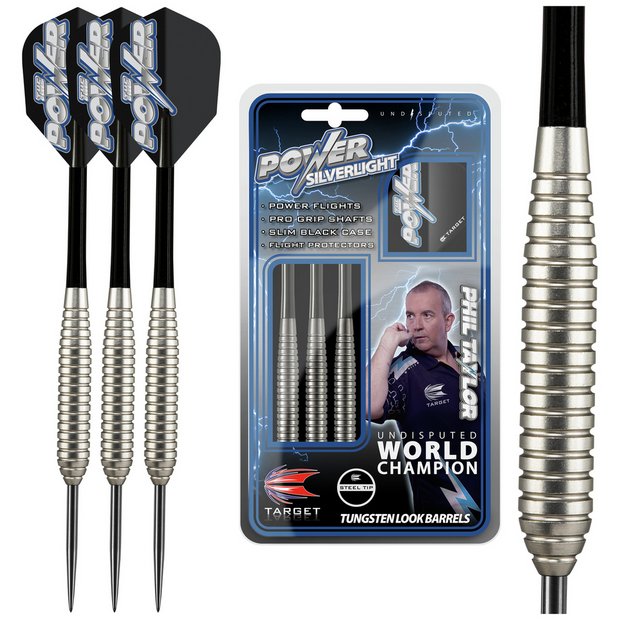 Target Phil Taylor Silverlight darts set 24g, UK version